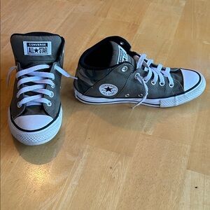 Converse Kids army green camo High-Top Sneakers